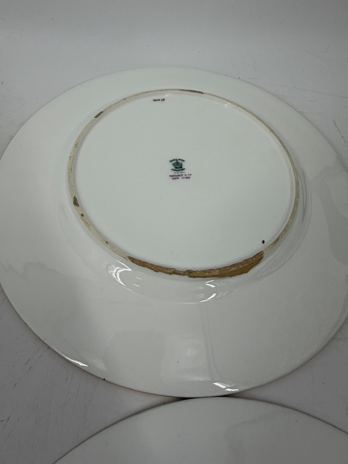 Tiffany & Co Coalport England Cobalt Blue Gold Encrusted Dinner Plates Lot 6