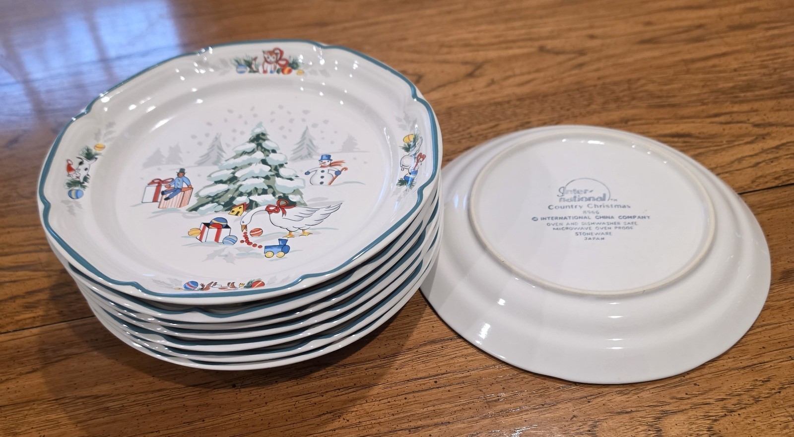 Country Christmas by International – Individual Pieces Available