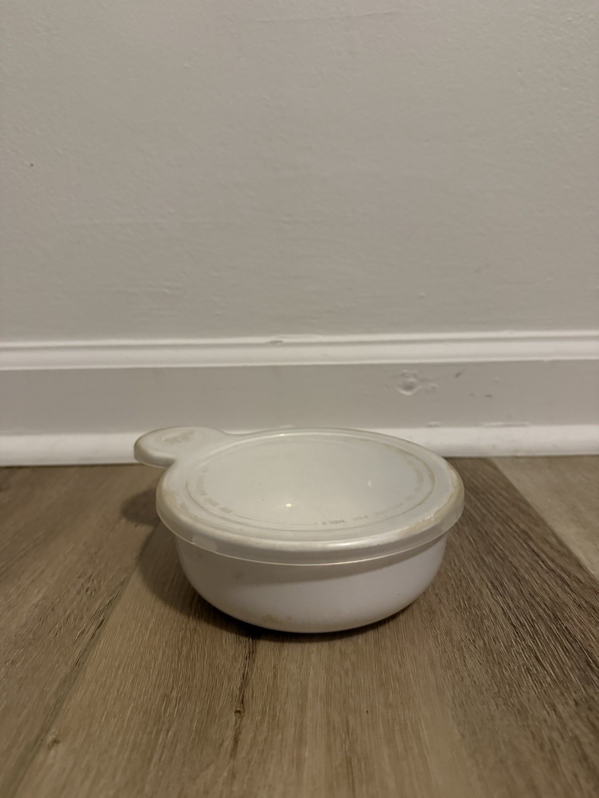 Corning Ware P-150-B White GRAB IT GO Bowl with P-150 CPC Lid 15 Oz