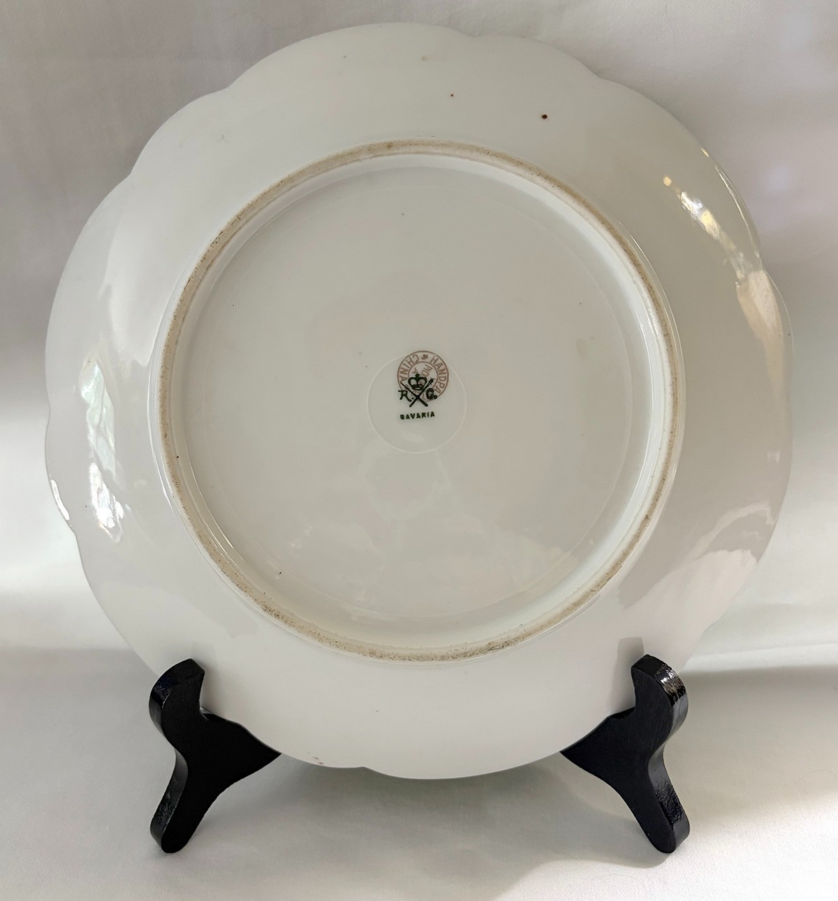 Pickard Hand Painted China Plate – Roses signed Jelinek