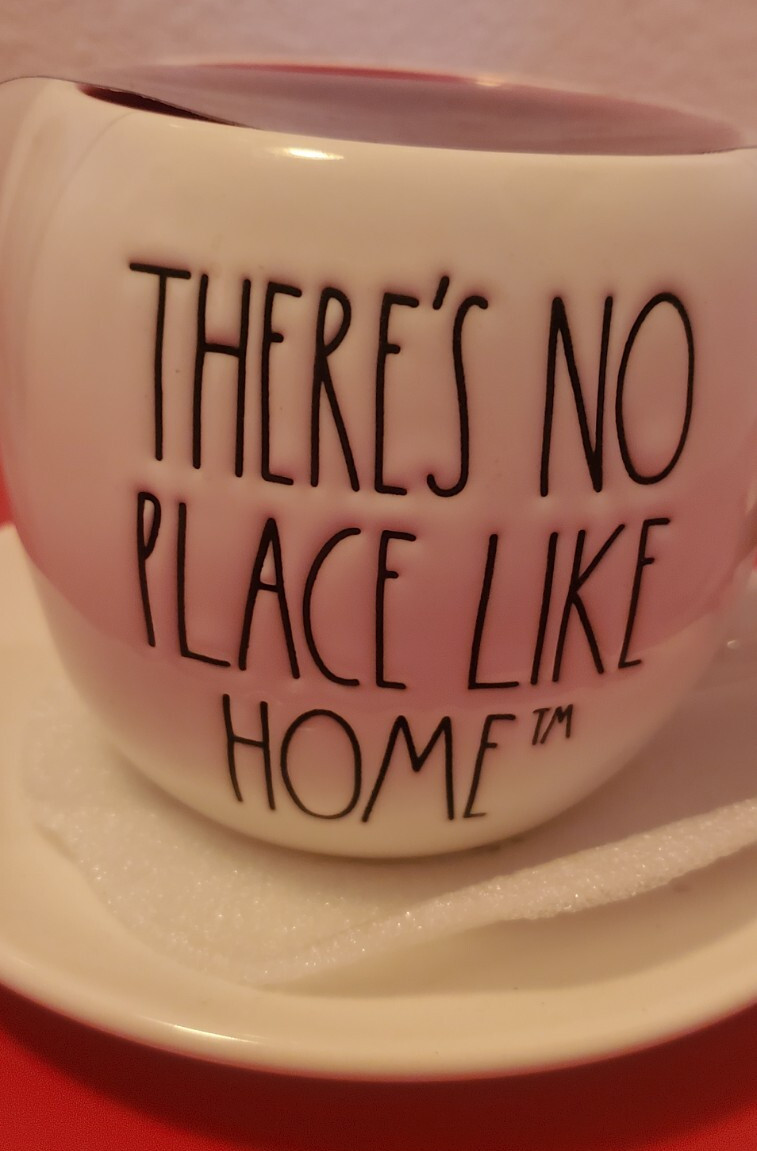 New WIZARD OF OZ Coffee Cup Mug & Saucer Rae Dunn There’s No Place Like Home