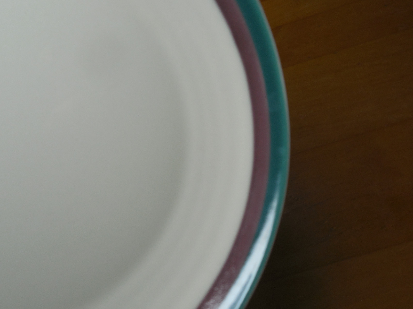 Pfaltzgraff JUNIPER USA Luncheon Plate 8 1/2″ Burgundy Teal 1 ea 2 available