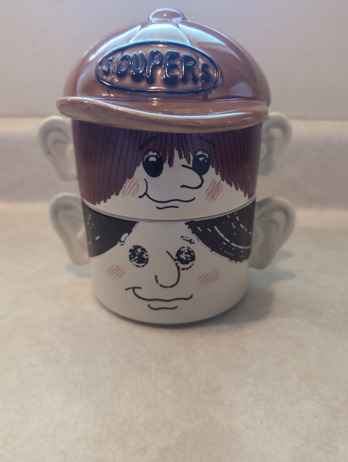 Vintage Soupers Retro Soup Bowls Home Decor Kitchen Collectable