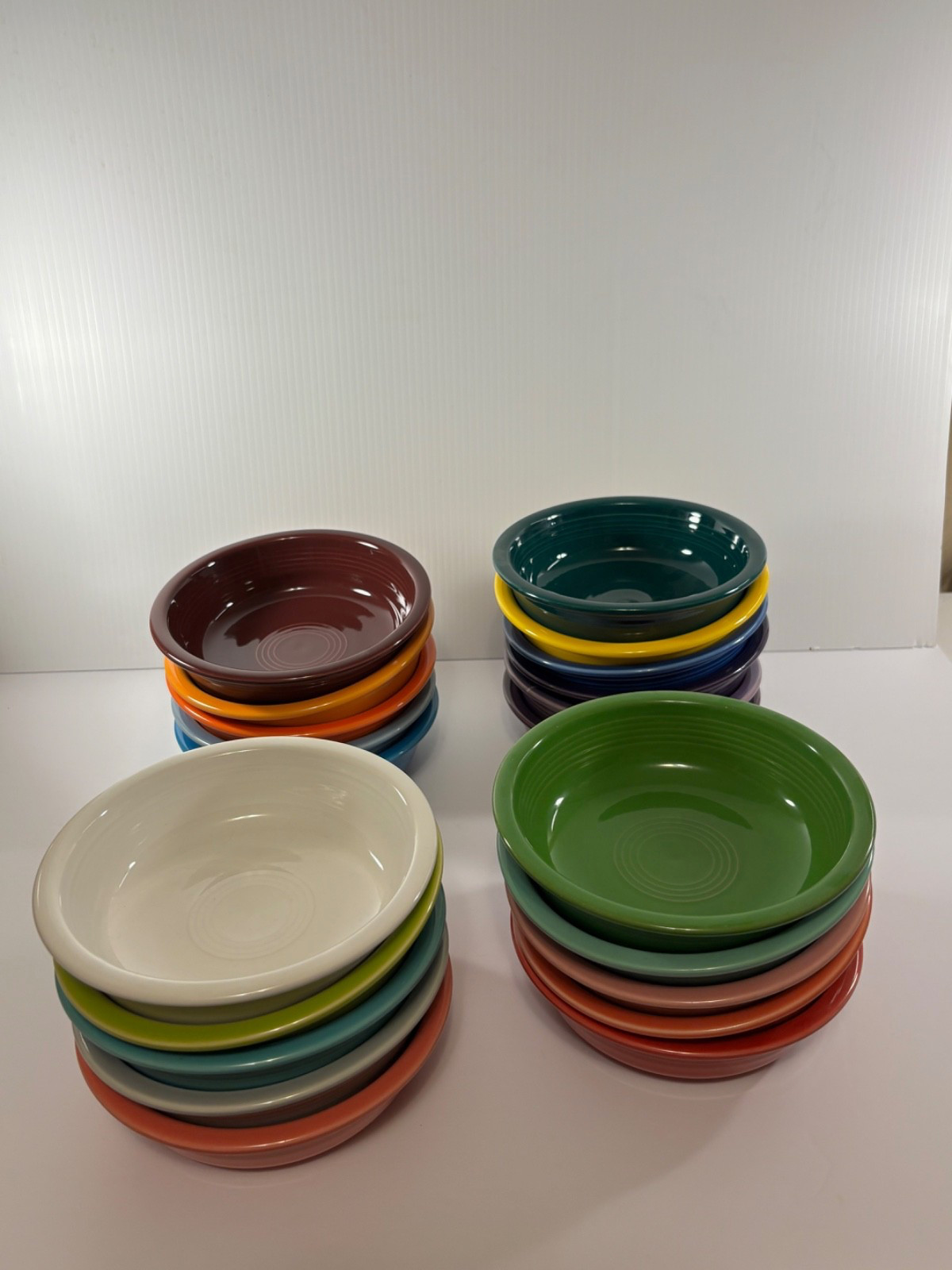 Assorted Colors Fiestaware HLC Fiesta Cereal Soup 7″ Bowls