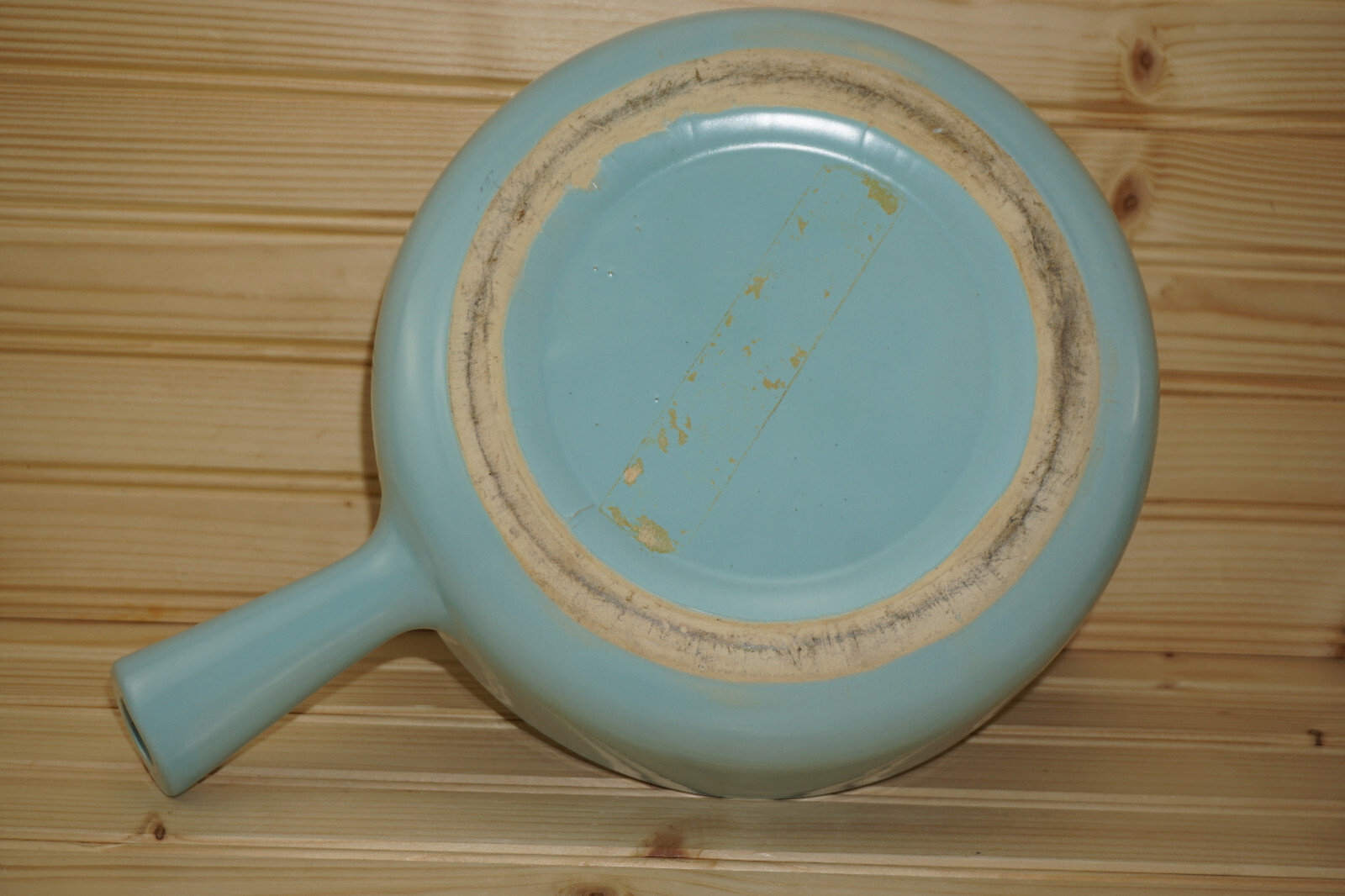 La Solana Blue Covered Casserole, 8 7/8″ (#1) Box #3 (G74)