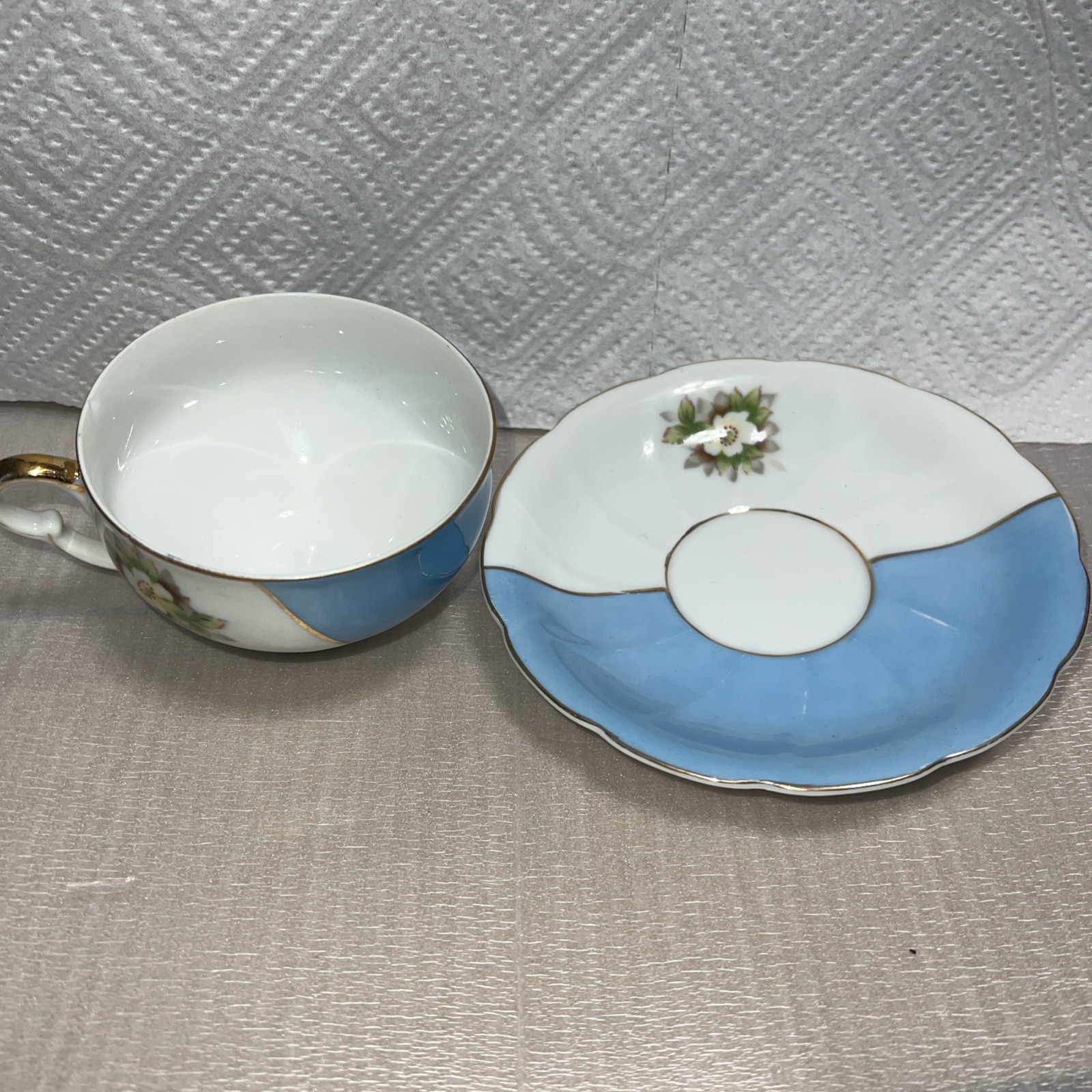 Ucagco China Cup & Saucer Made In Occupied Japan. ( LL4)