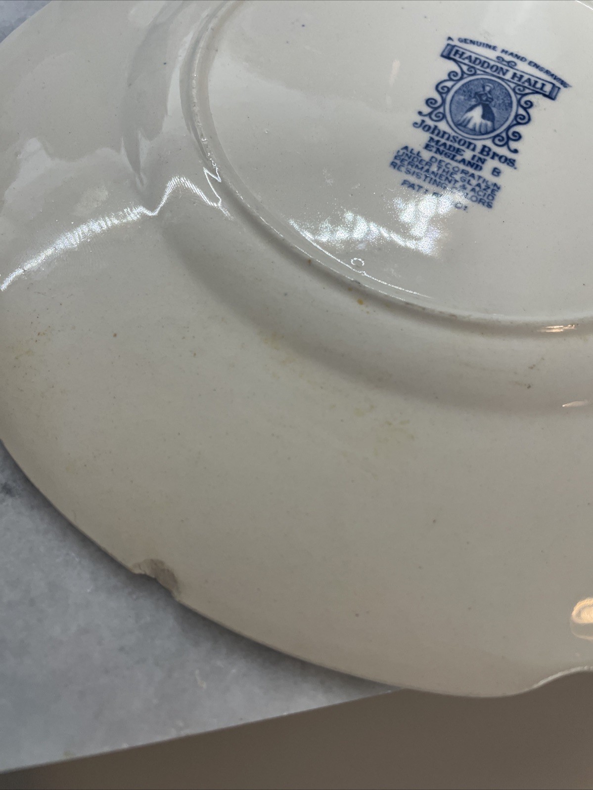 Vintage 1960s-1970s Hadden Hall Plates 3-9” And 3-10” Set Of 6.