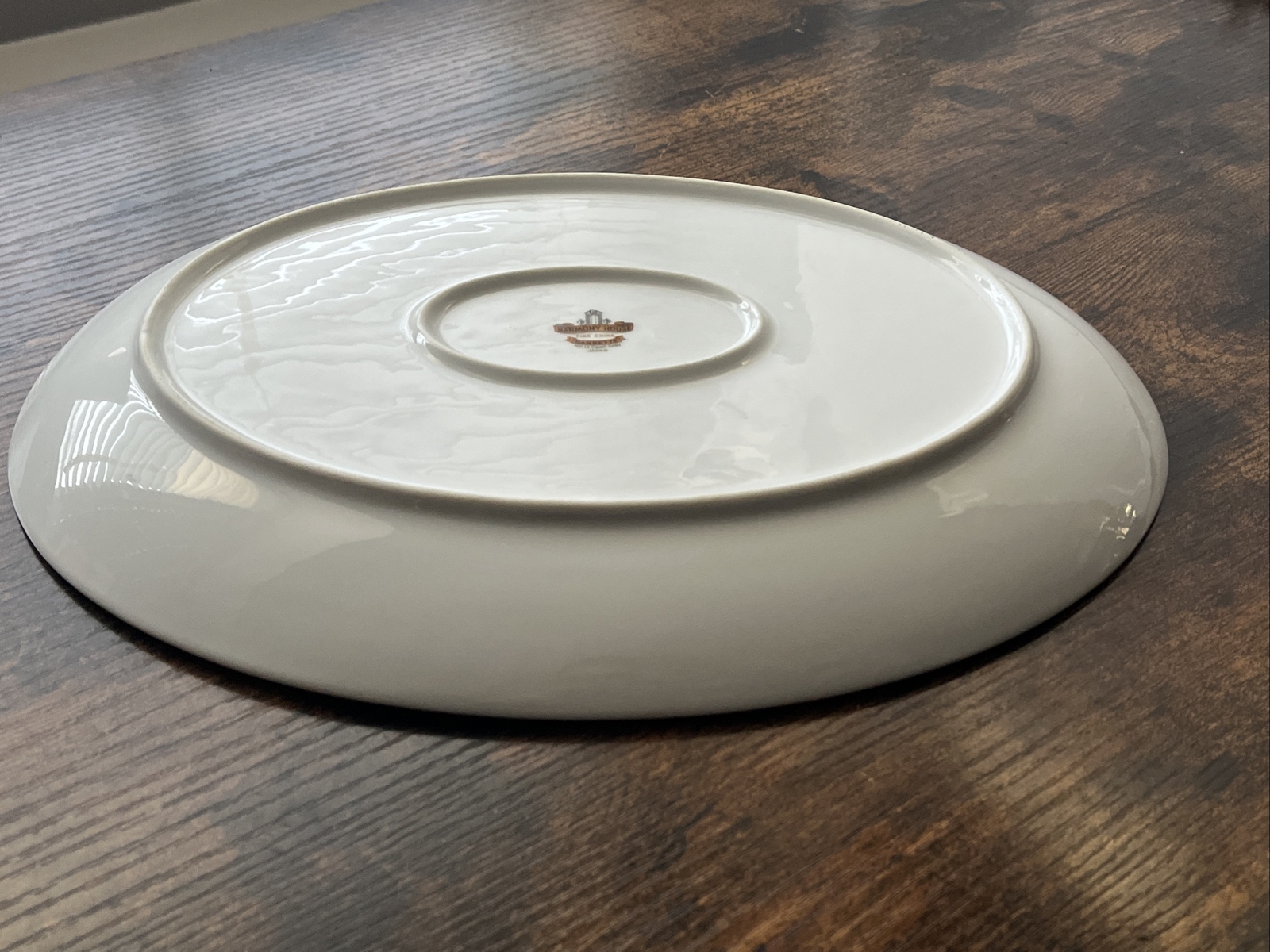 Harmony House Fine China Nannette 12” Oval Serving Platter Japan Collectible