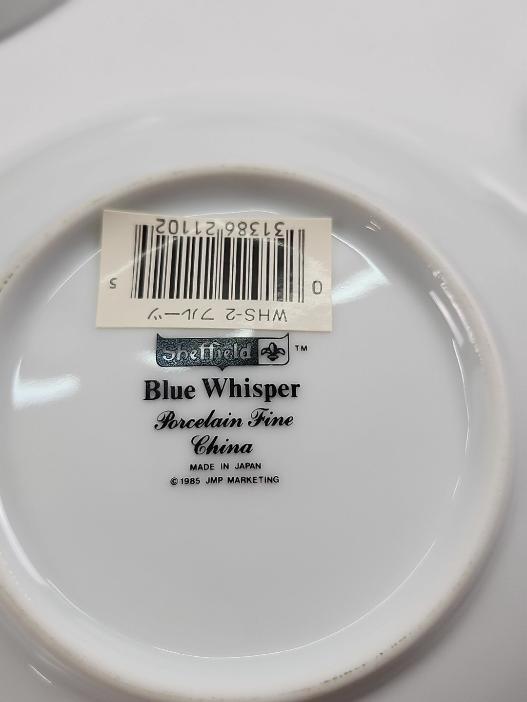 Sheffield Blue Whisper Porcelain Fine China Dessert Bowls Made in Japan Set of 4