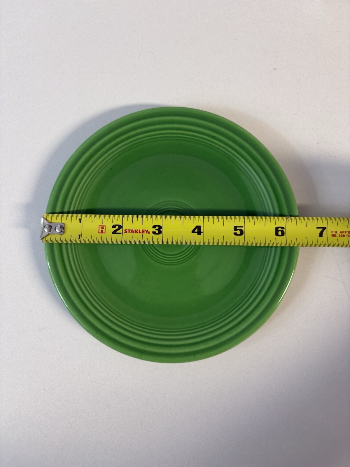 Vintage Fiestaware Fiesta Medium Green Bread And Butter Plate 6 1/8 Inches