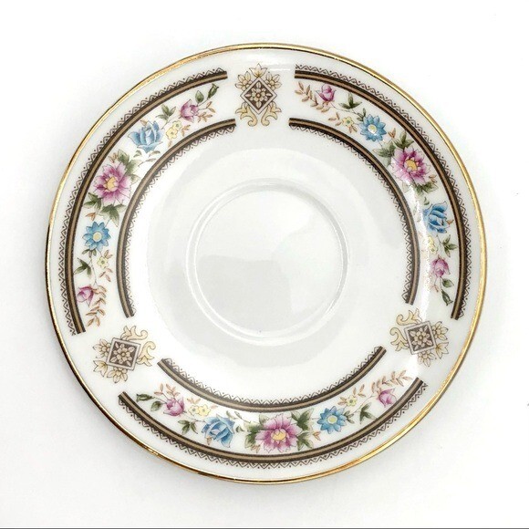 Demitasse Teacups 12 pc Six Sets Fine China Floral Pattern Vintage