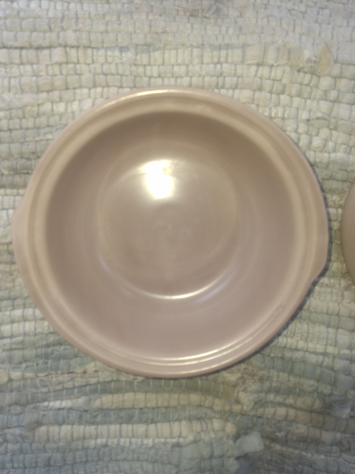 Vintage La Solana 9″ Beige Casserole Dish With Lid
