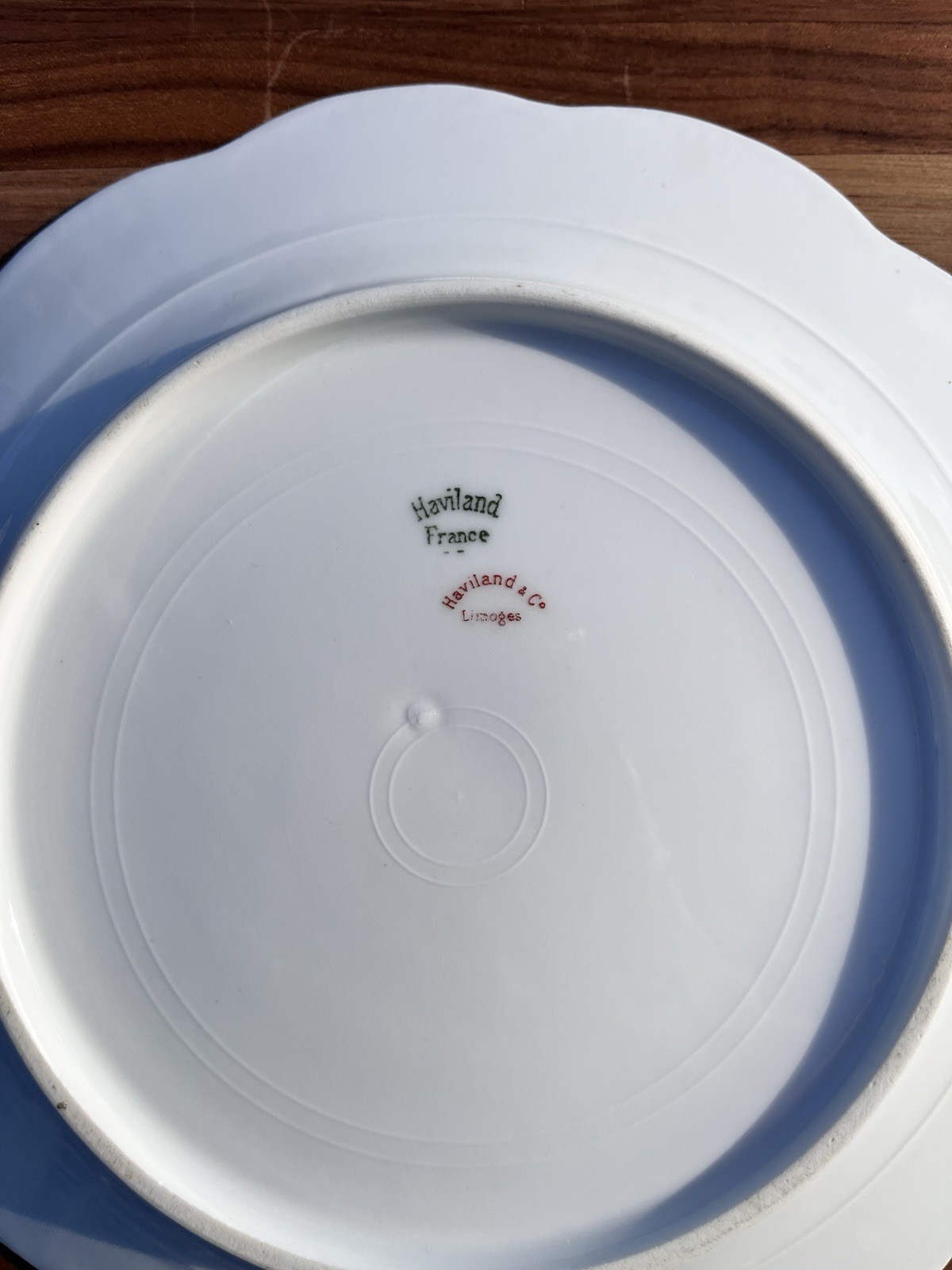 Antique Haviland Limoges Schleiger 39C Luncheon Plates Set 5 Pink Roses 8.5”
