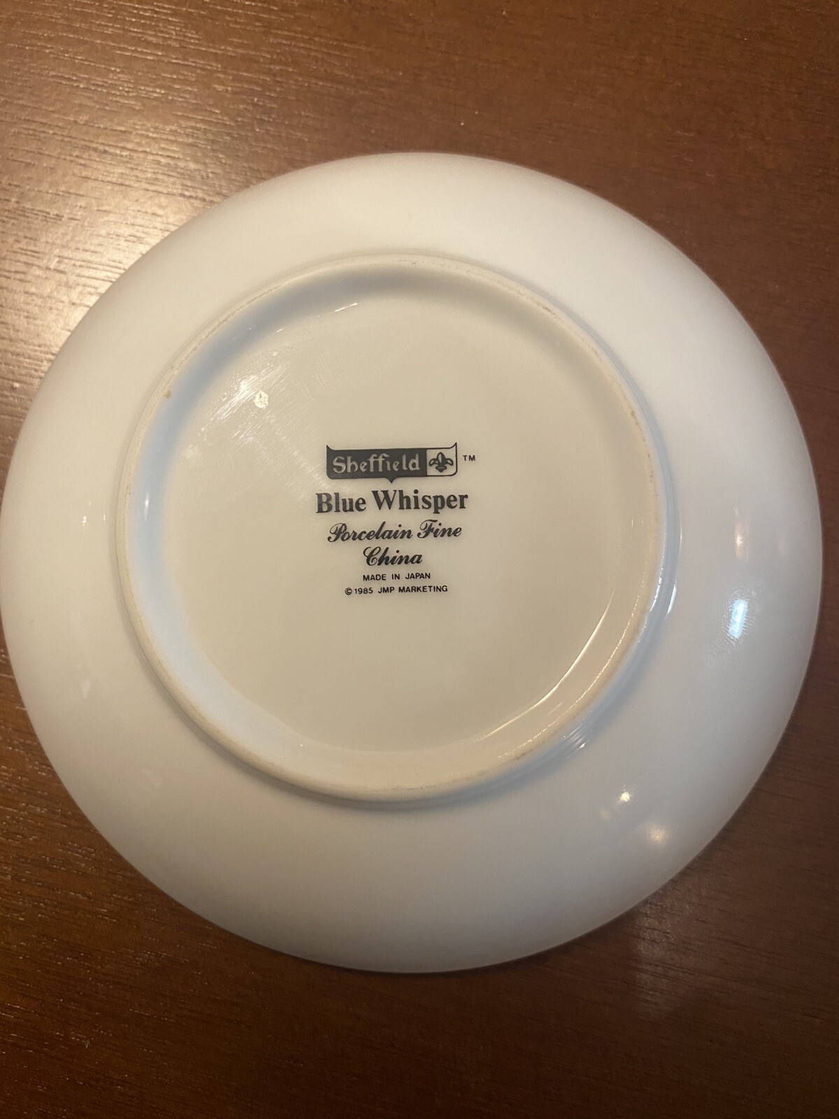 Vtg 1985 Sheffield Blue Whisper Fine China 5.5″ Dessert/Berry Bowl Replacement
