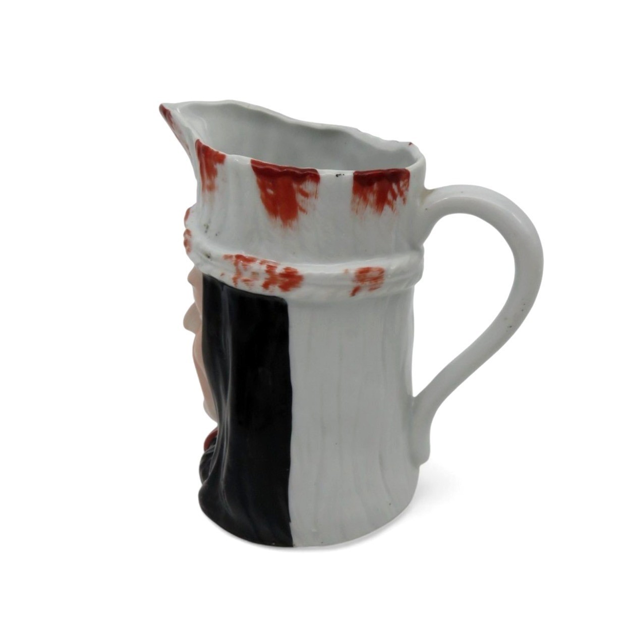 Ceramic Native American Chief Pitcher Creamer Vintage