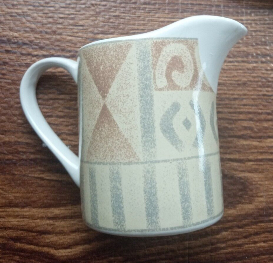 Vintage Mcm Mid Century Modern Style Sango Canyon 4890 Creamer Pitcher 1979 Euc