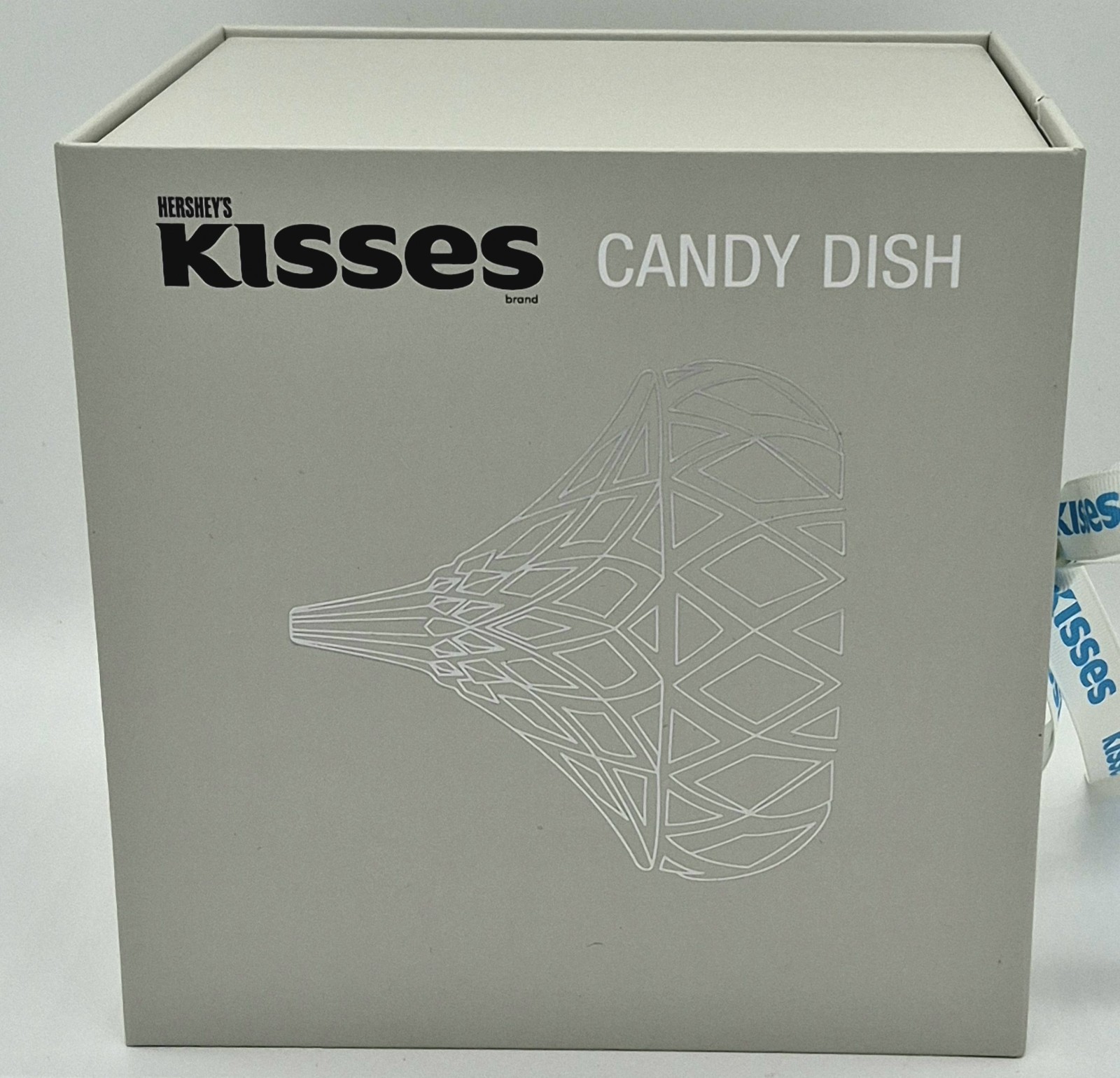 Hershey’s Kisses Silver Candy Dish w/ Box Godinger Licensed New Gift Decor