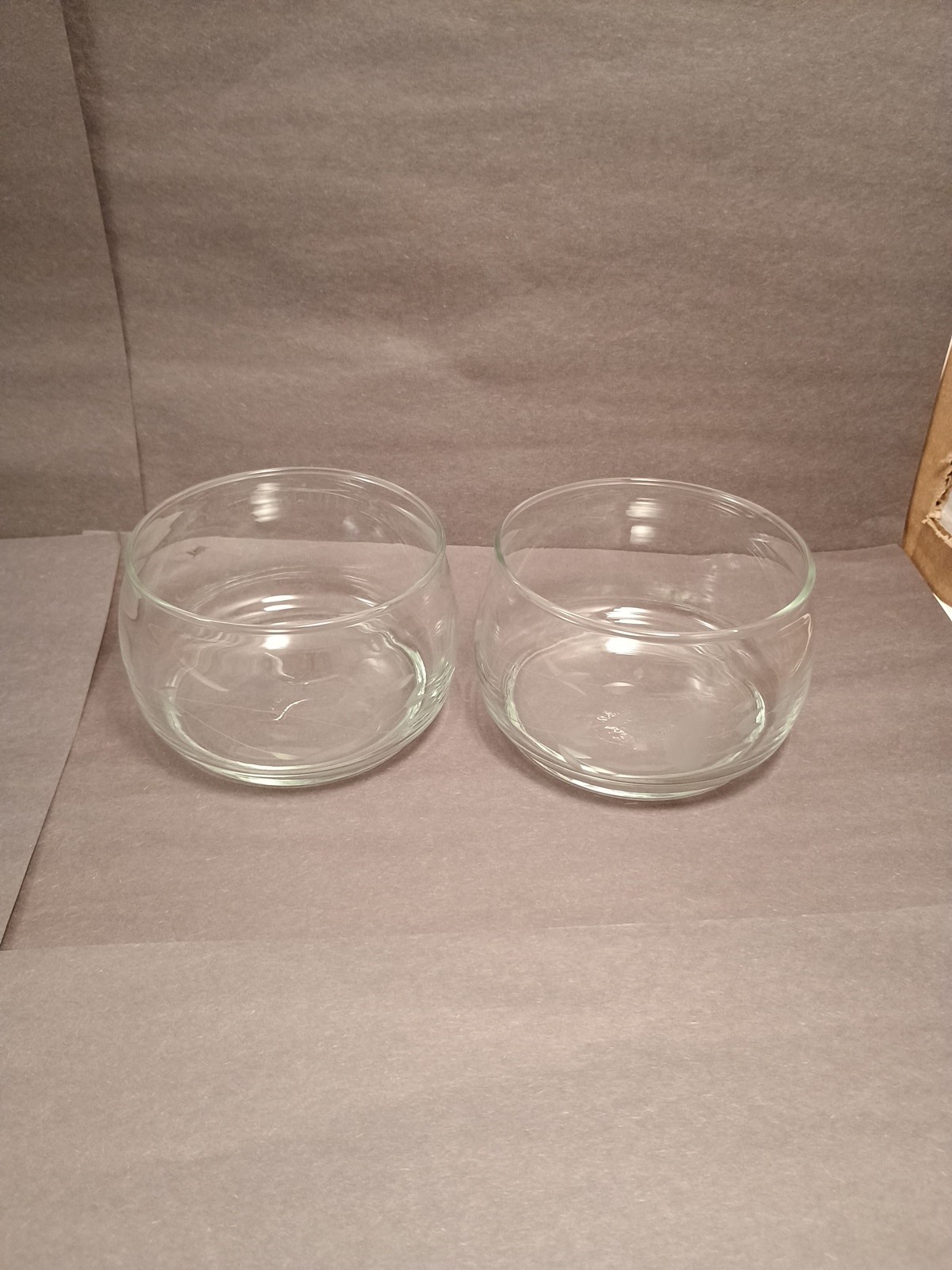 Princess House Crystal 3.5 In Bowls Handblown Set of 2