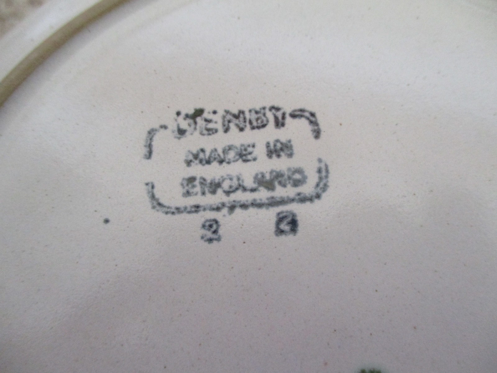 4 Denby Troubadour 6 1/2″ Bread & Butter Plates England Set of 4