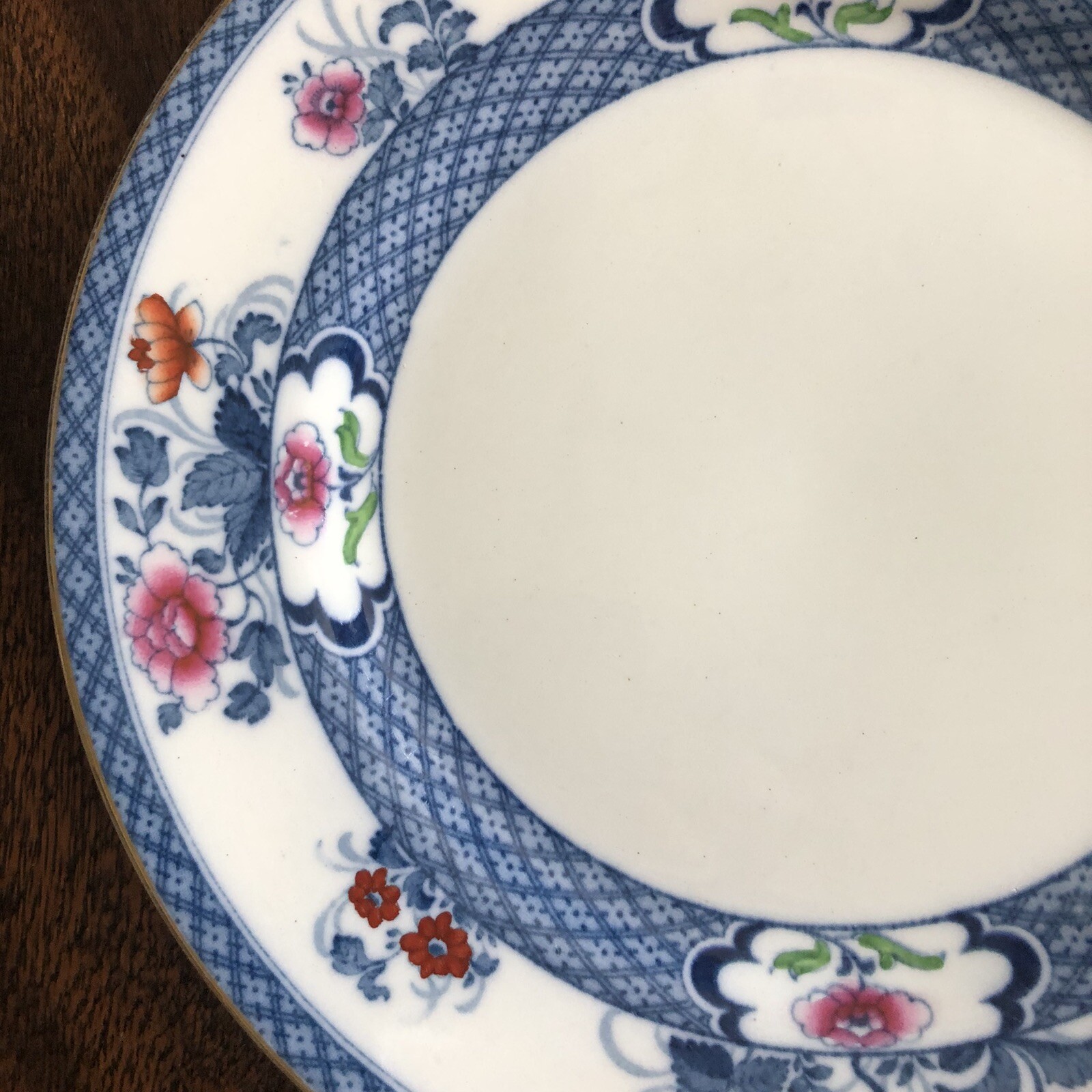 OLD NANKIN WHIELDON WARE & CO. ENGLAND 8.75″ DESSERT/COLLECTOR PLATE 