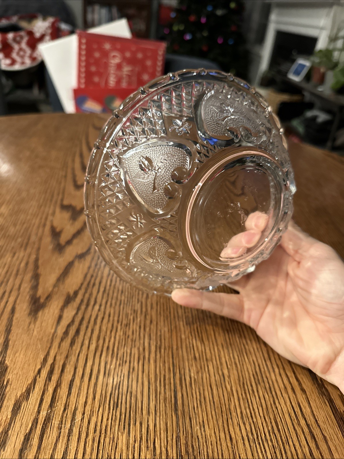KIG Indonesia Clear Glass Bowl 7”