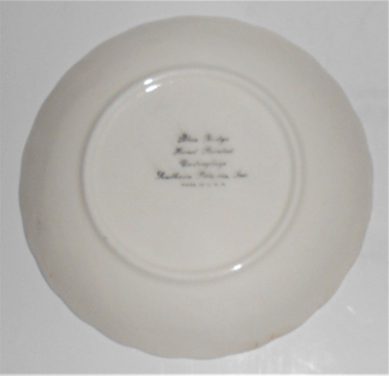Blue Ridge Pottery Barbara Blue Salad Plate