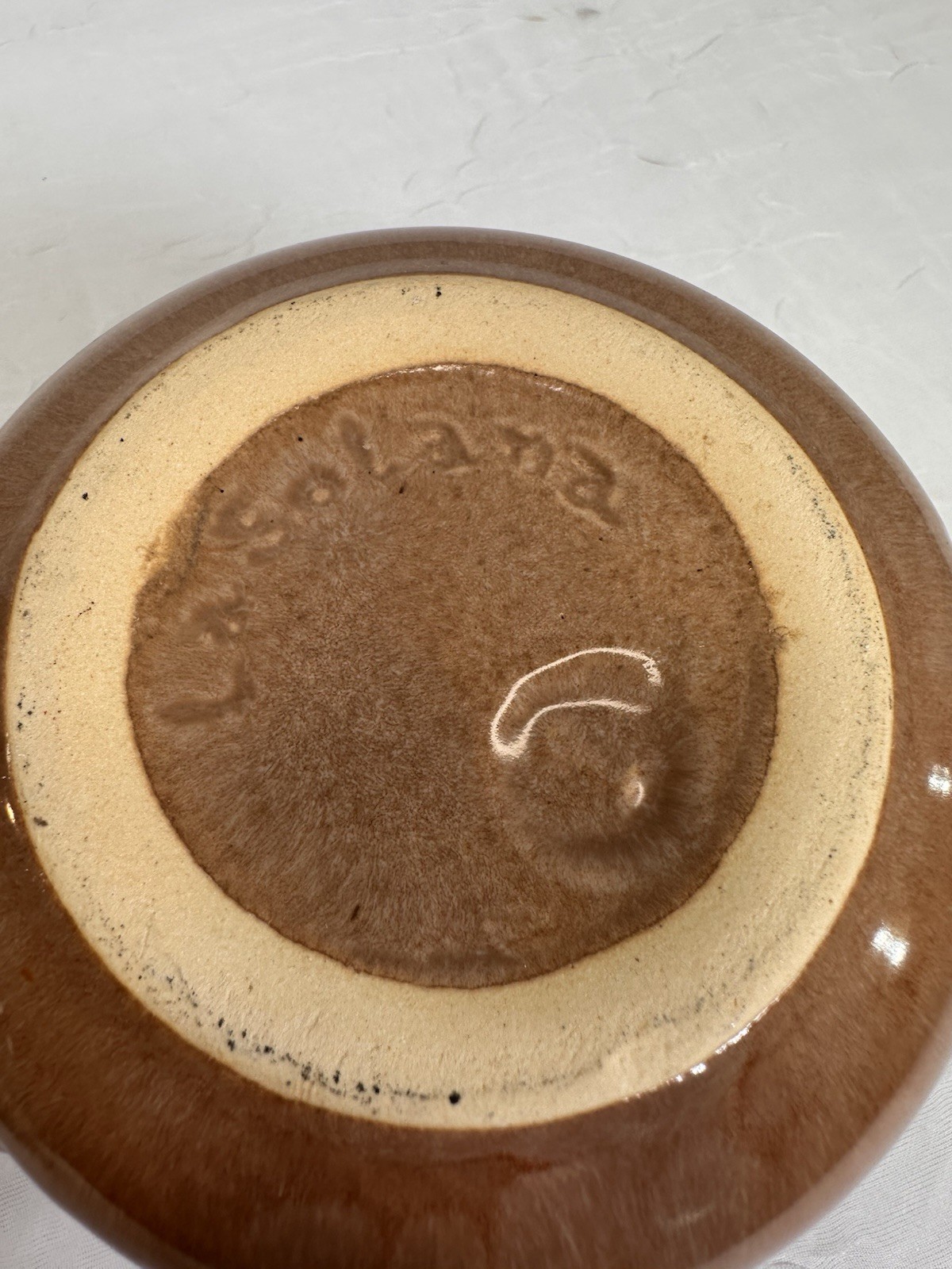 Vintage La Solana Brown Pottery Stoneware Ceramic Covered Individual Casserole