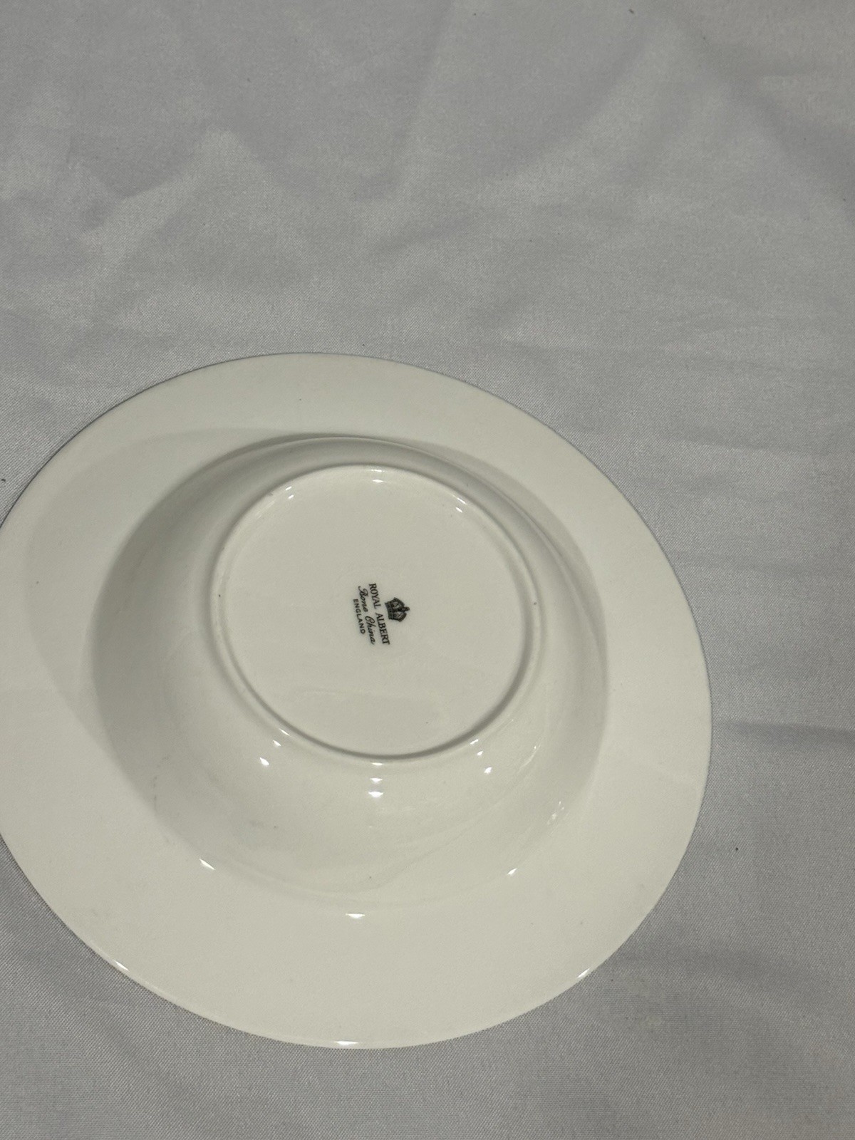 Royal Albert Black Rose Fine Bone China England 8” Rim Soup Bowls – Set of 8