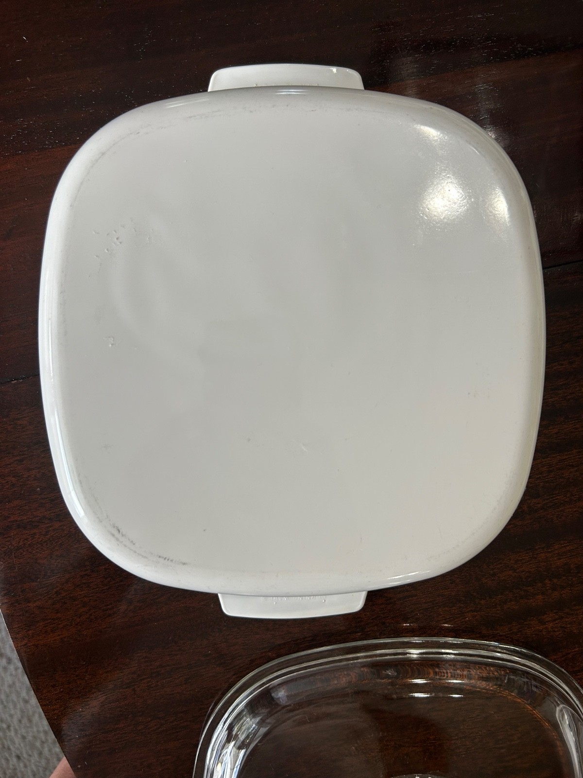 Vintage Corning Ware Fruit Basket 5pc Set A-2-B w/Lid & 2 A-1 1/2-B 1 Plastic Li