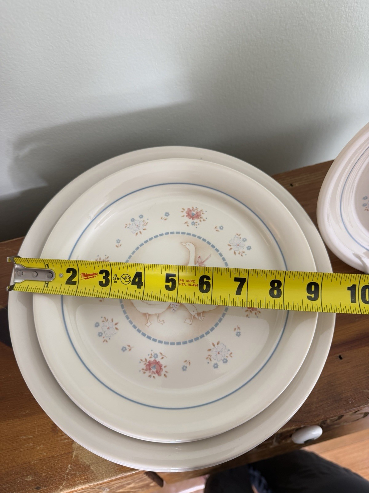 Corelle Country Promenade Dinner And Salad Plates