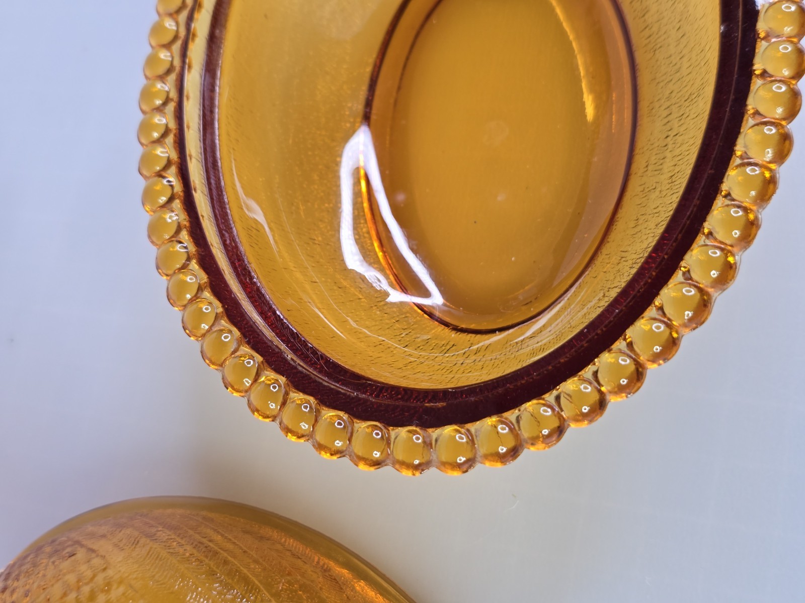 VTG Indiana Glass Amber Golden Hen On A Nest Candy Dish EXCELLENT LOOK !! GIFT !