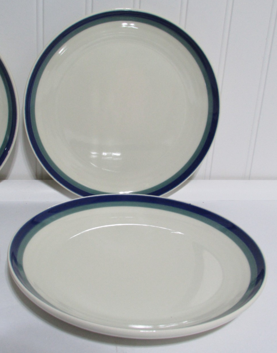 Pfaltzgraff Northwinds 8.5″ Lunch Luncheon Plates Set of 4 Rare USA