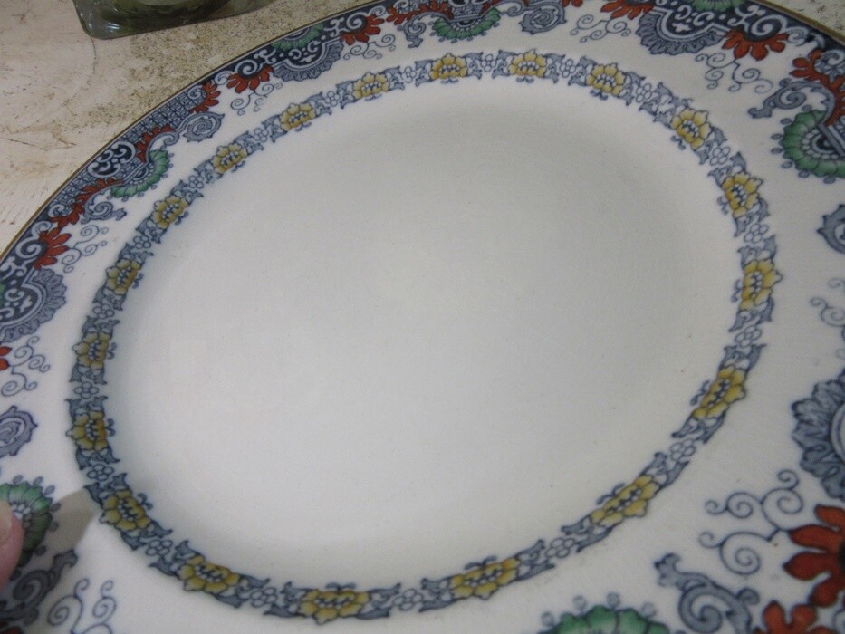 Antique Wedgwood Yokohama 10″ dinner plate