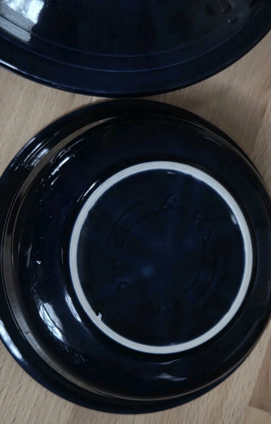 Fiesta Fiestaware 5 Ceramic Dinner Plates, Bowls & Saucer Yellow & Cobalt Blue