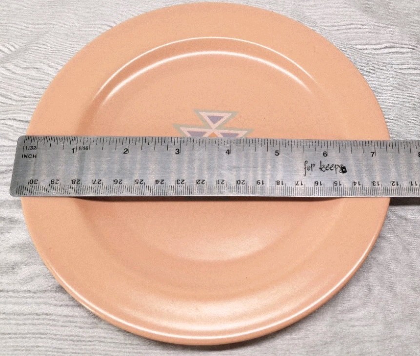 VTG TREASURE CRAFT SOUTHWEST 4Pc Dining Set Salad & Dinner Plate Bowl Mug *20Pcs