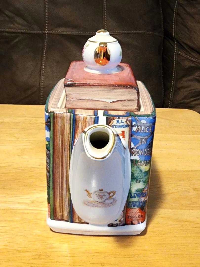 Vintage Porcelain James Sadler Alice in Wonderland Teapot