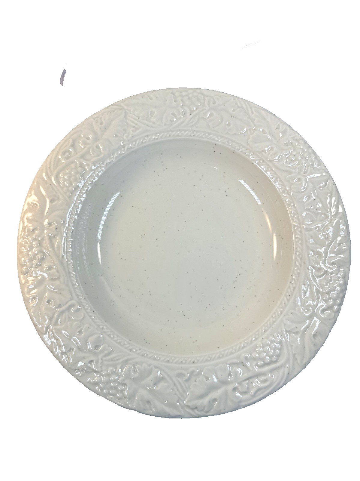 VTG Pair of WEDGWOOD Pasta/Soup Bowl English Terrace Stone Japan 1999 10.25” EVC