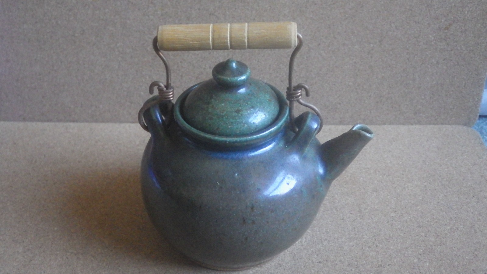 2010 JUGTOWN POTTERY B OWEN BMO TEAPOT SEAGROVE NORTH CAROLINA