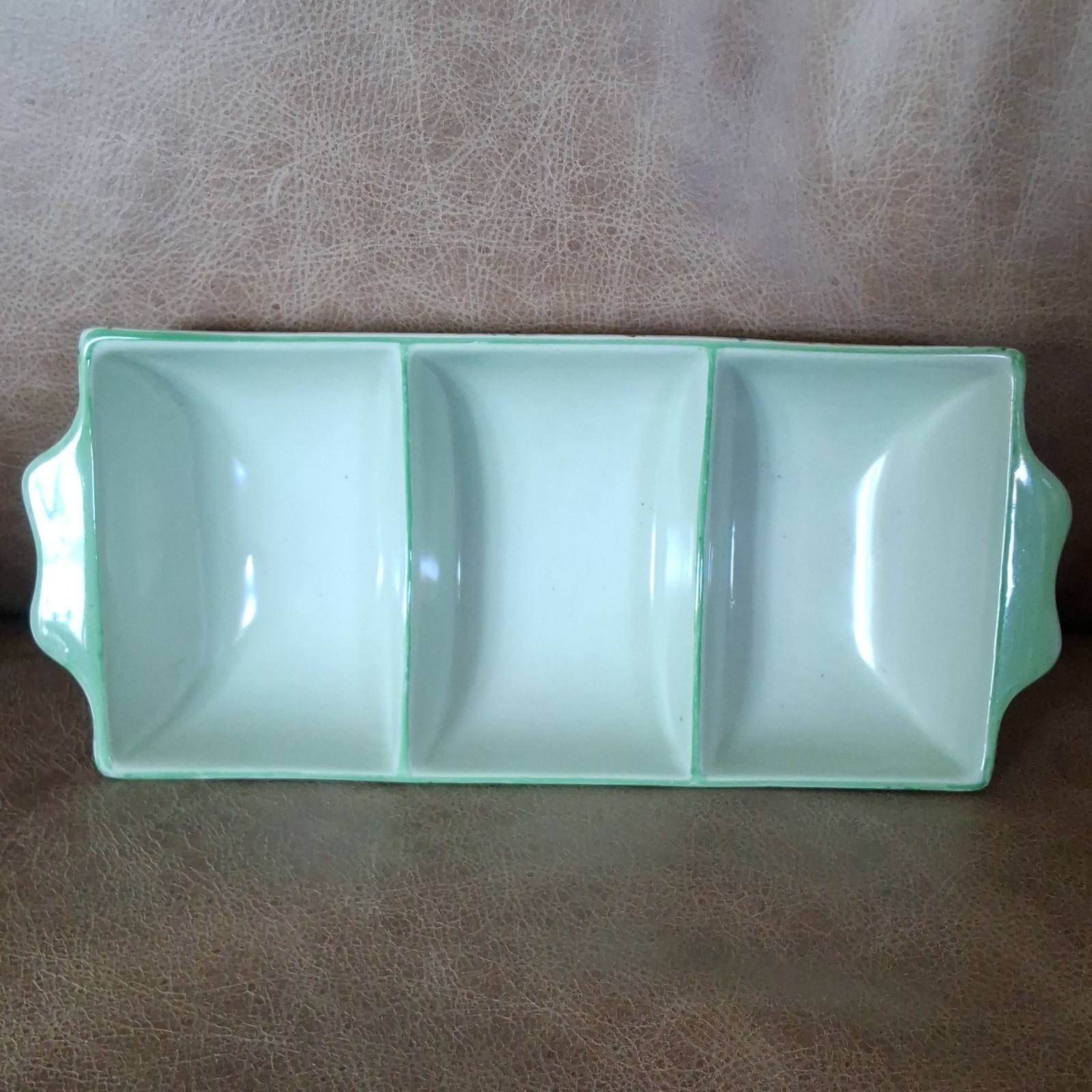 Shelley Chintz Melody Ceramic Divided Serving Tray, 3-Section Rectangular