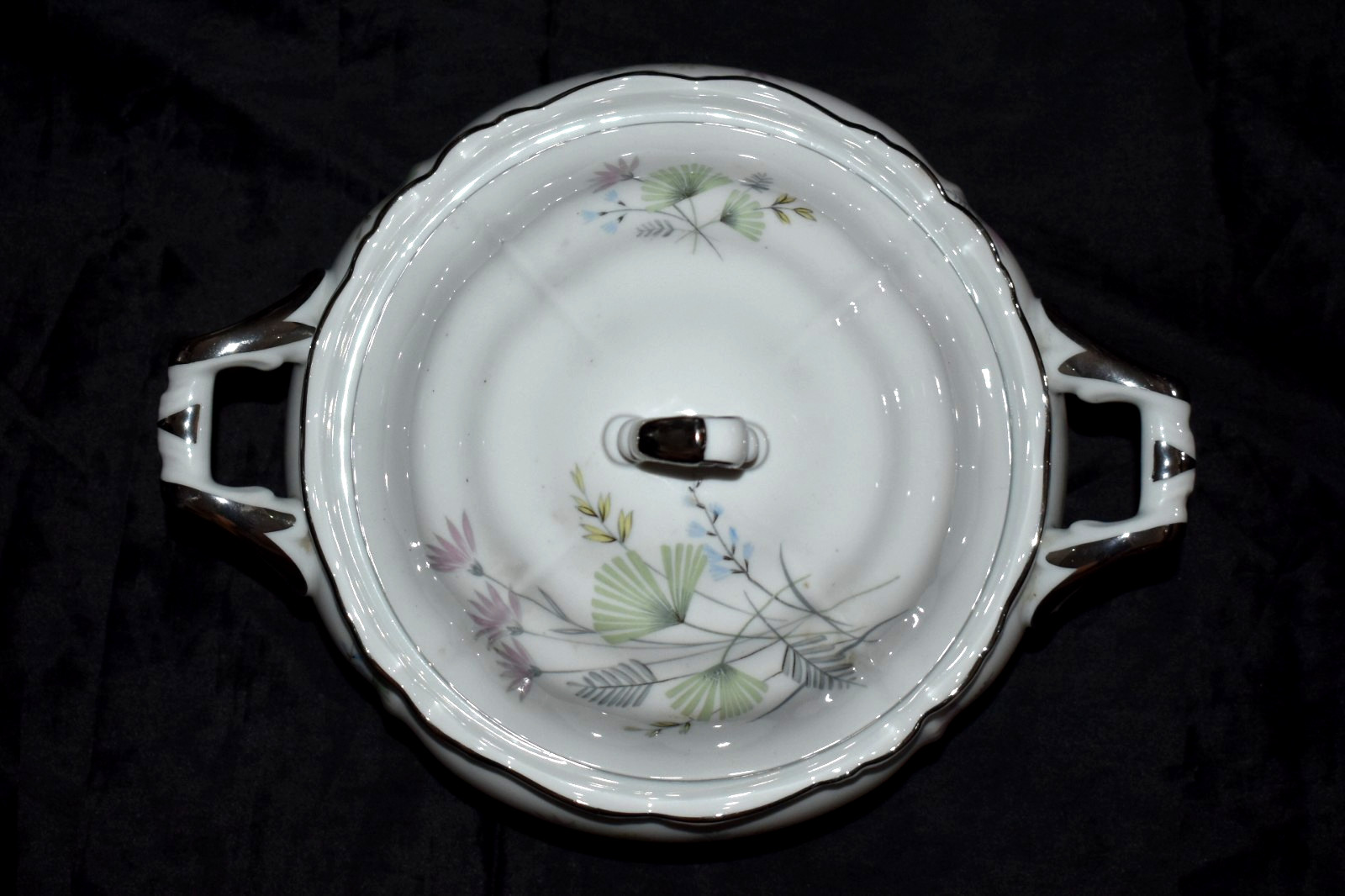 Vintage EDELSTEIN Maria Theresa Bavaria Germany Tureen Covered Bowl 1962 3
