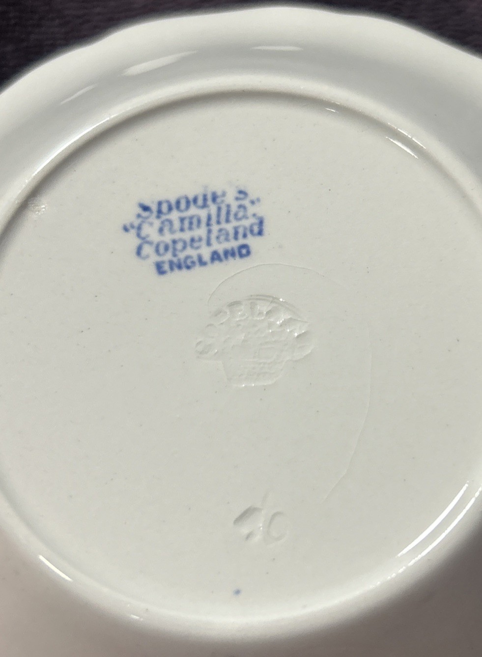 Set Of 6 + 1 Vintage Copeland Spode’s Blue Camilla 5 3/8″ Fruit, Dessert Bowls