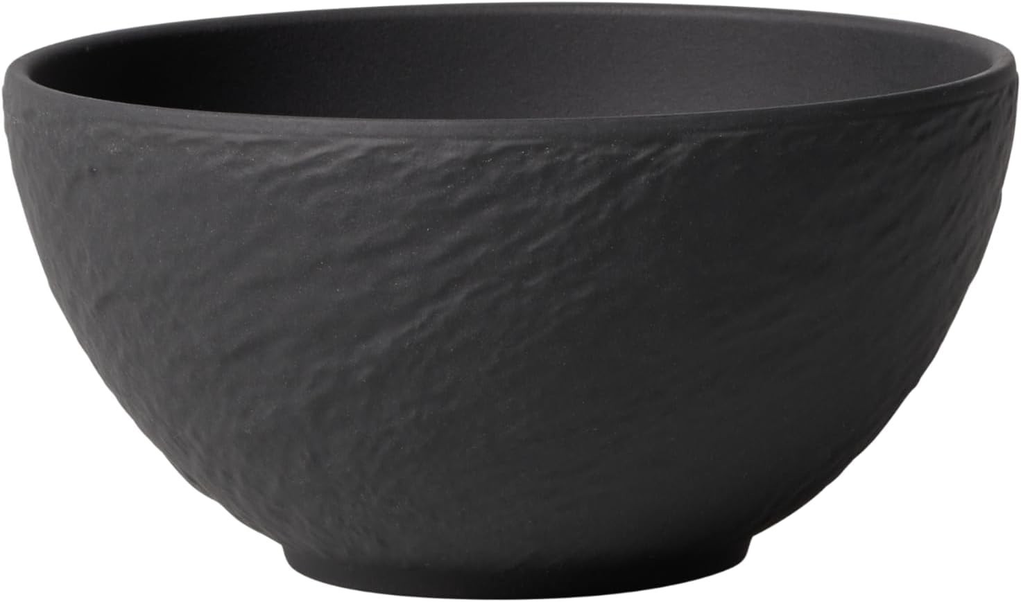 Manufacture Rock Rice Bowl, 14.5 oz, Porcelain, , Matte Black