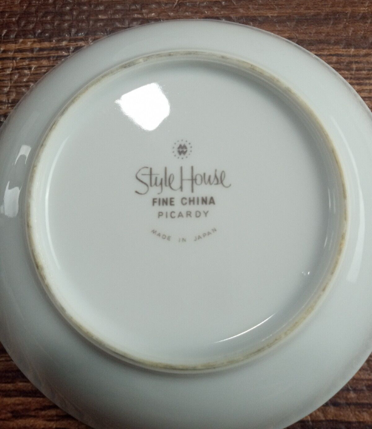 STYLE HOUSE FINE CHINA PICARDY (4) FRUIT DESSERT BOWLS JAPAN 5 1/2 Inches