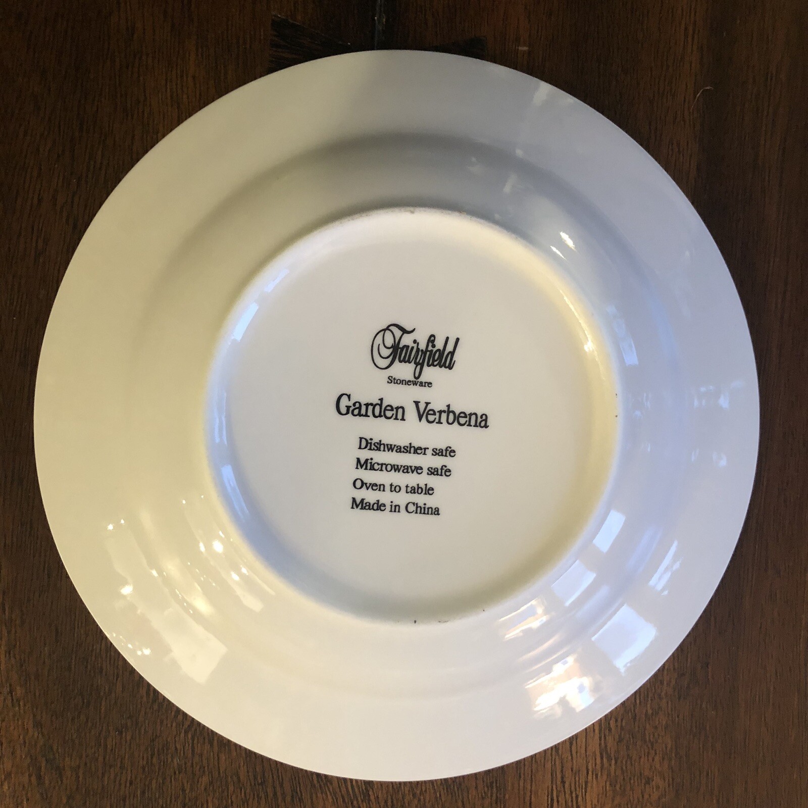 FAIRFIELD SETTING GARDEN VERBENA 7 7/8″ SOUP/SALAD BOWL 1 OF 6 SOLD SEPARATELY