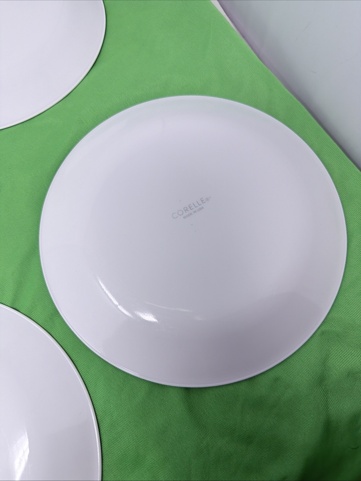 Corelle Vitrelle Portofino Salad/Luncheon Plates Blue Floral 8.5″, Set Of 6