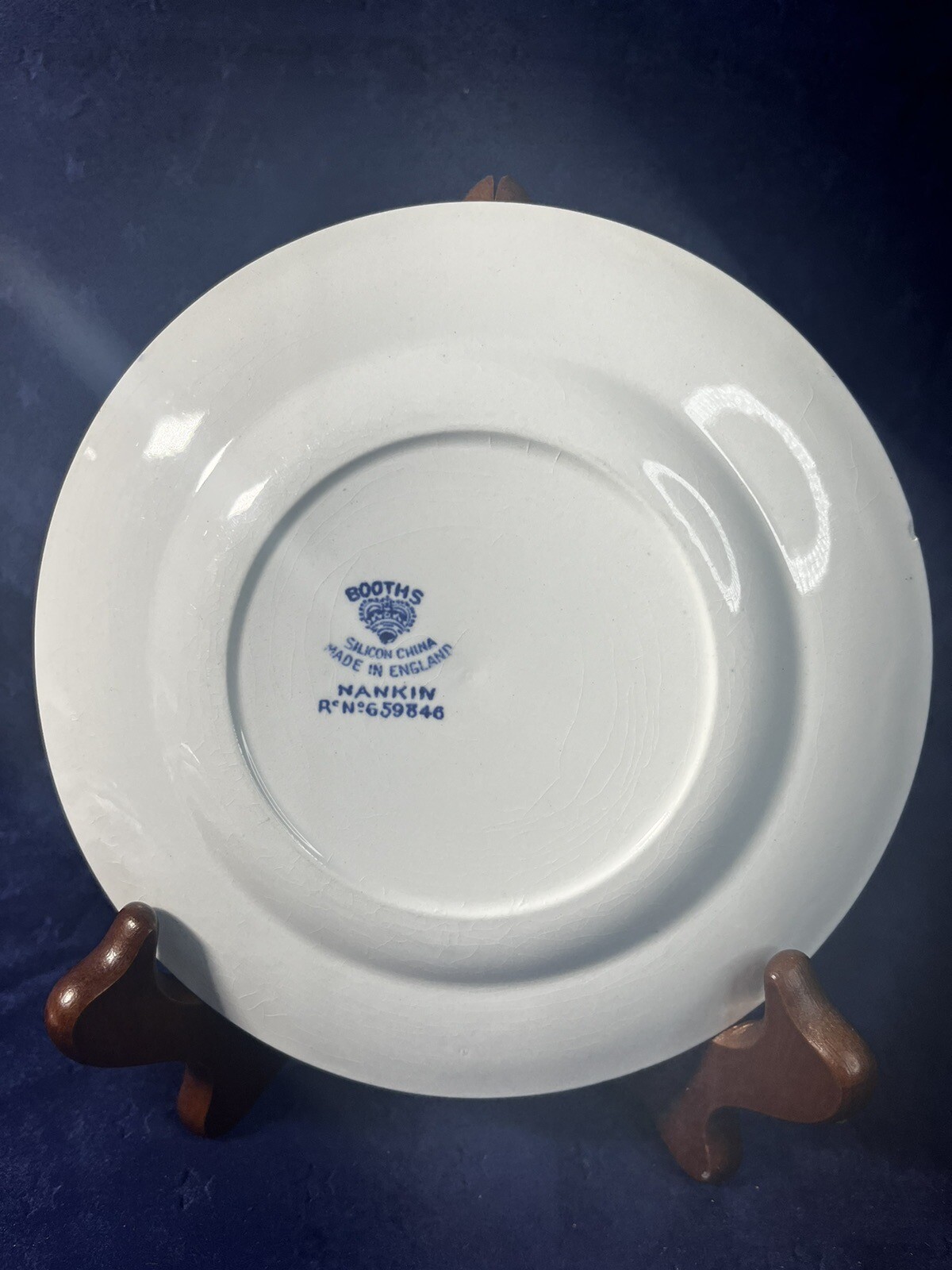 BOOTHS Vintage Set Of 4 Bread/Desert Plates NANKIN pattern English Silicon China