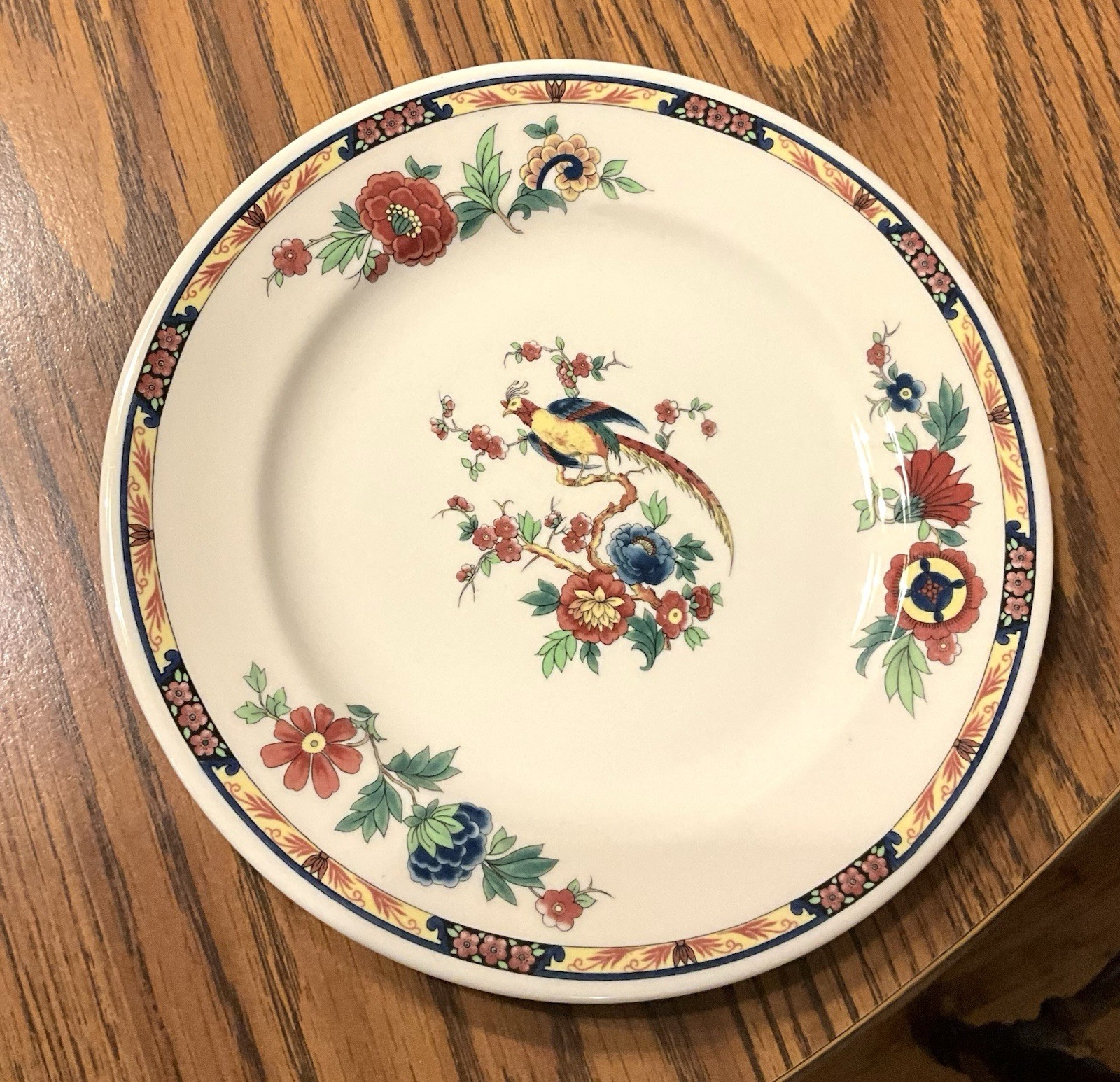 (6-pcs) 1954 Syracuse China Dewitt Clinton Pie/Dessert Plates 7-1/8” EXCLNT