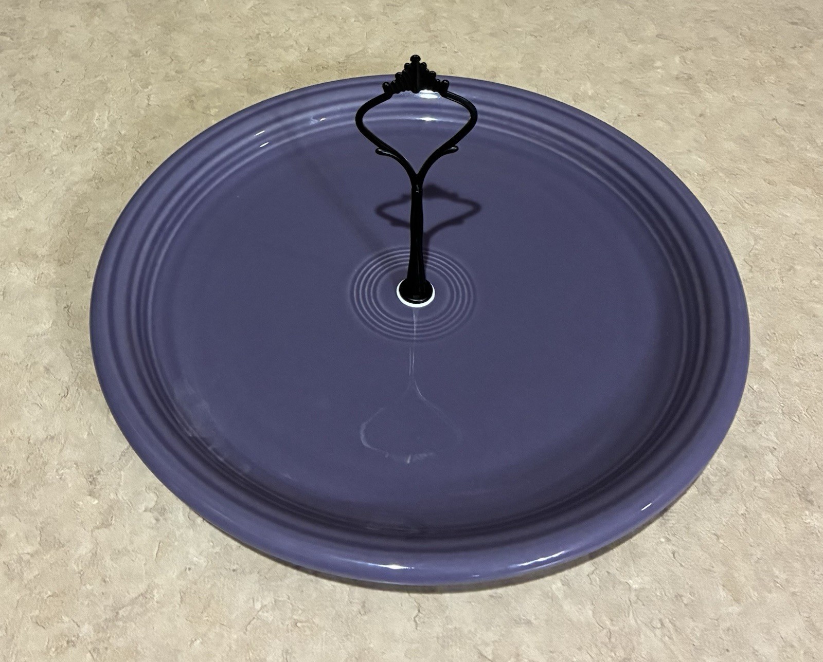 Fiesta Lavender 2 Tiered Serving Tray~2026 Color~New~Tidbit Tray