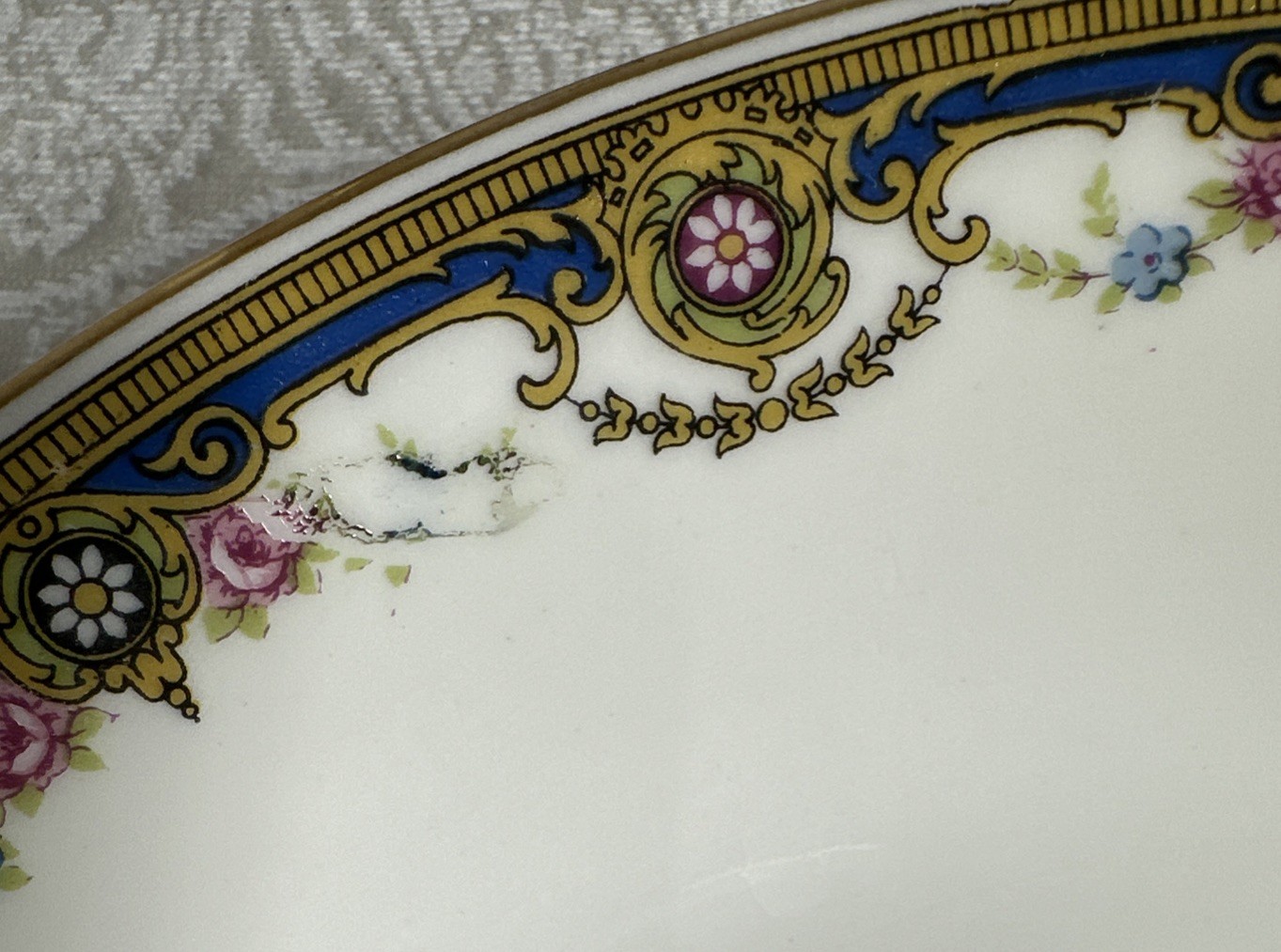 Antique Jean Boyer Limoges France BOJ1 Soup Bowls Set Of 12