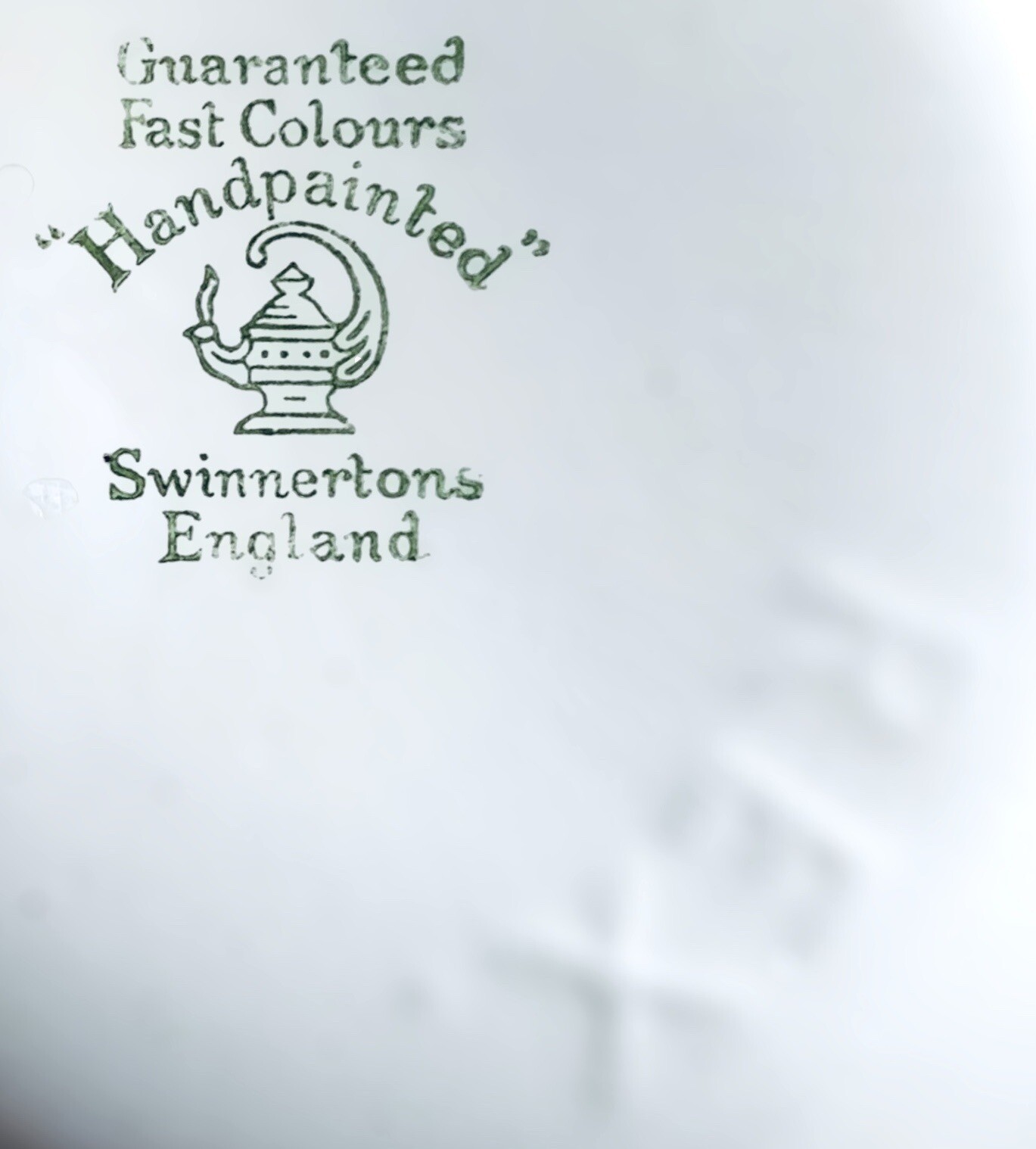 Swinnertons England REX Hand Painted Fruits Ironstone 168 OZ Large Pitcher